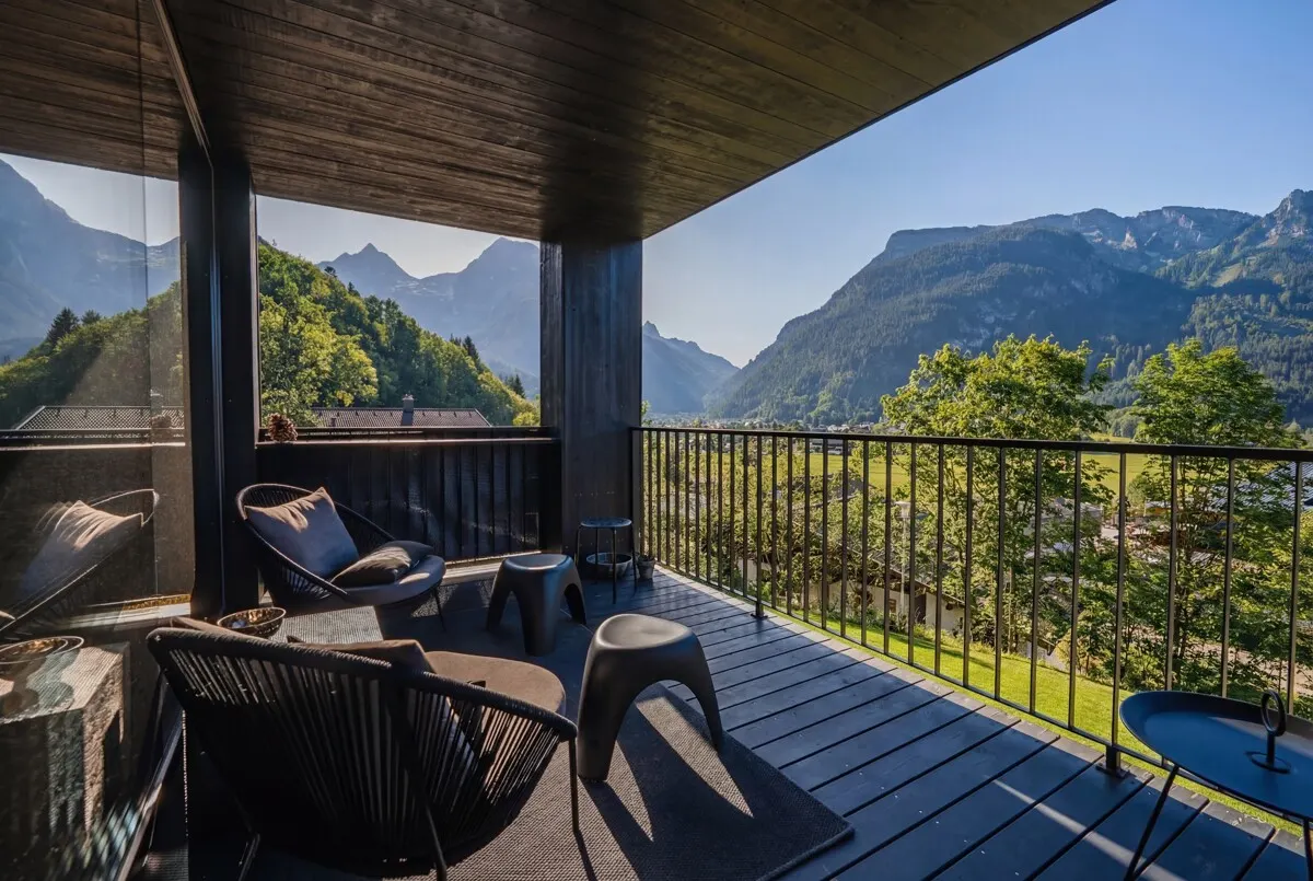 Design-Retreat . Ein Statement aus Holz & Glas